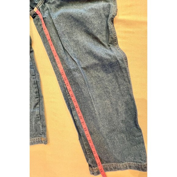 Saf-Tech Flame Resistant Carpenter Jeans HRC2 Blue Straight Leg Cotton 36x30 EUC - Picture 16 of 16